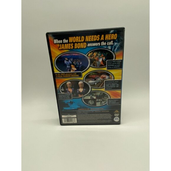 2001 Sony Playstation 2 James Bond 007 Agent Under Fire Video Game Complete - Picture 2 of 5